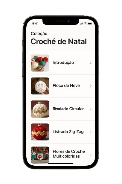App Crochê de Natal
